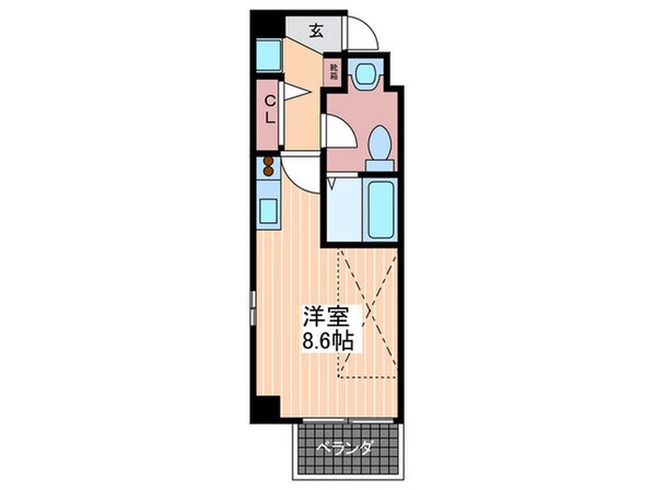 ファンタジ－ビルの物件間取画像